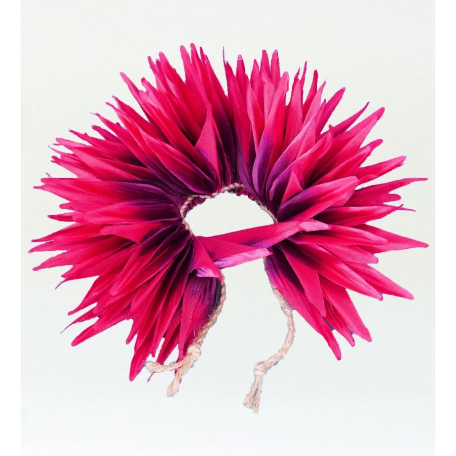 フラダンス バードオブパラダイス　アクセサリー ローズレッド×パープル 2441rdpu | 