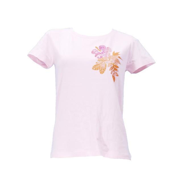 フラダンス Tシャツ [XL] ハイビスカス　カヒコ ピンク 2445xlp |  | 03