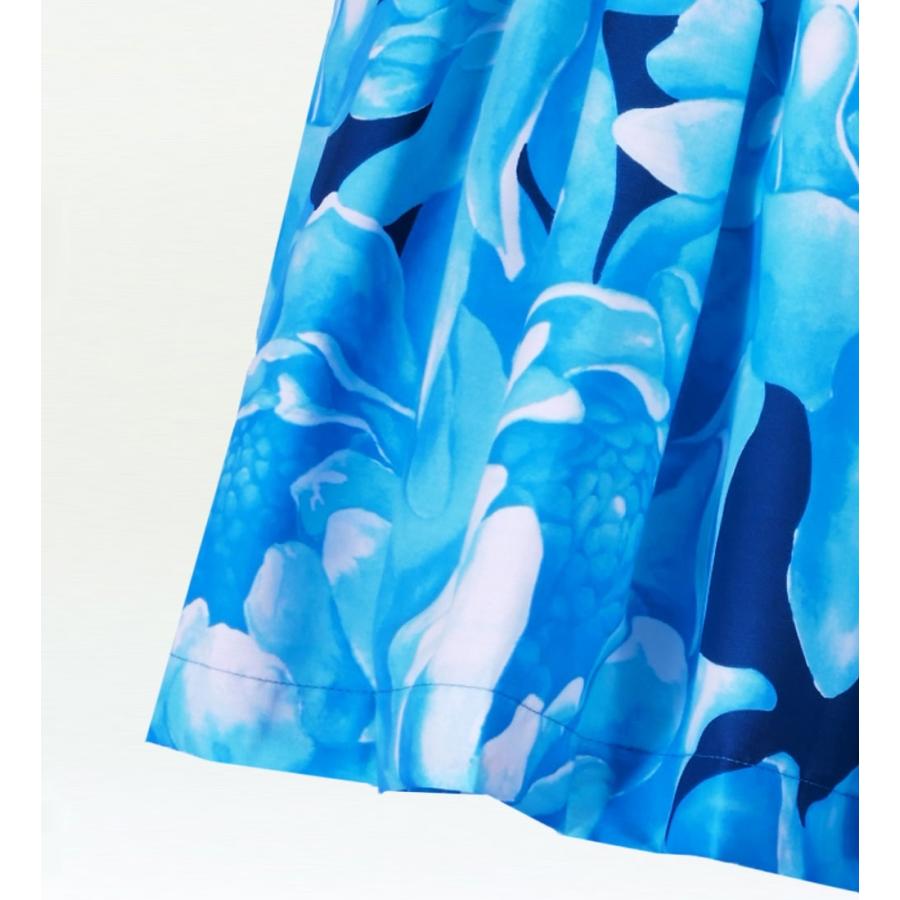 フラダンス パウスカート シングル73cm丈 ライトブルー 2450 |  | 03