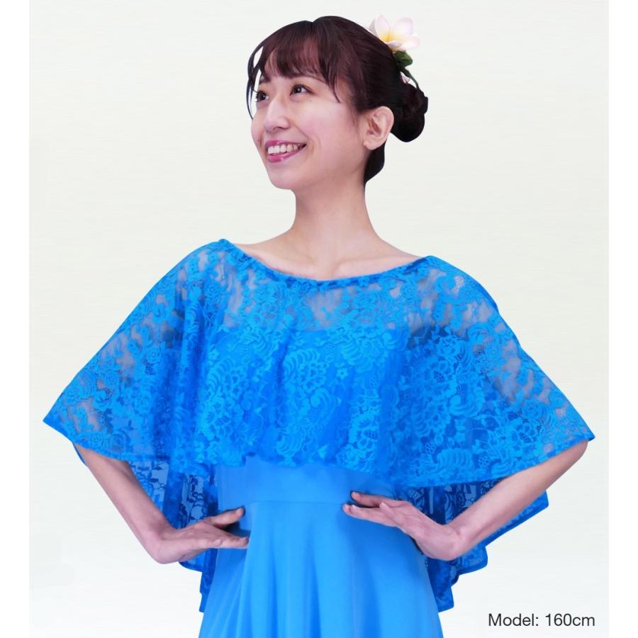 CCFashions　フラドレス　ストレッチレース　ケープ　半袖　サイズ 5-6 CCFashions フラドレス ストレッチレース ケープ 半袖 サイズ 5