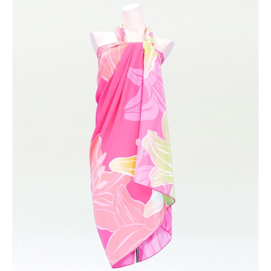 オリジナルプリントコシボ生地 パレオ ピンク 2477pi 2477pi Emika 通販 Yahoo ショッピング