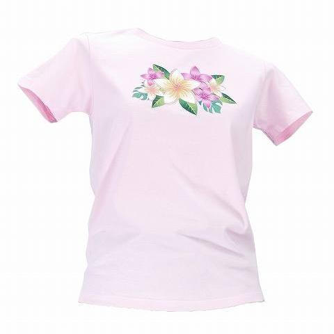 フラダンス Tシャツ [L]  プルメリア ピンク 2478lp |  | 02