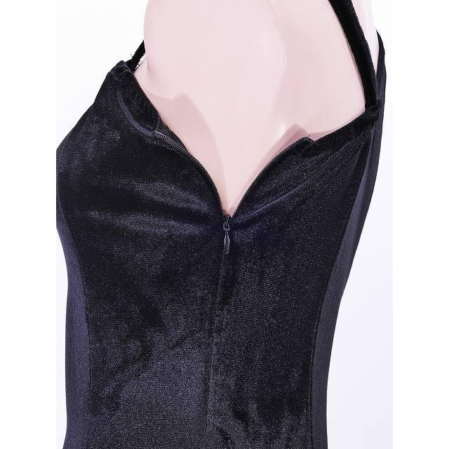 フラダンス ベロア×ハワイアンファブリックドレス [LL] グリーン 2483grLL |  | 04