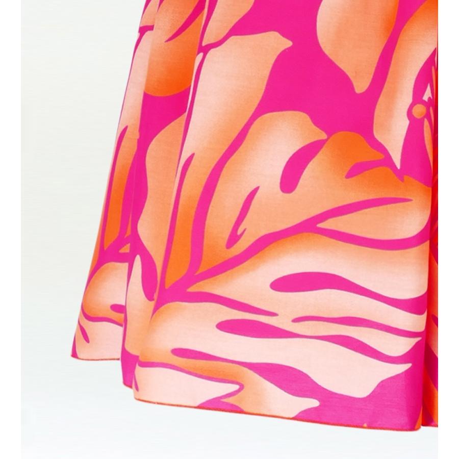 フラダンス ロング パウスカート シングル94cm丈 ピーチ 2510 |  | 03