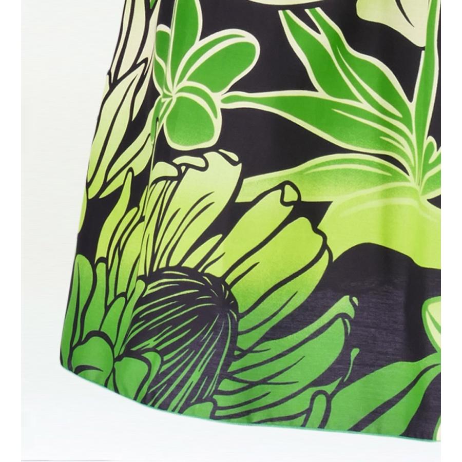 フラダンス ロング パウスカート シングル94cm丈 グリーン 2516 |  | 03