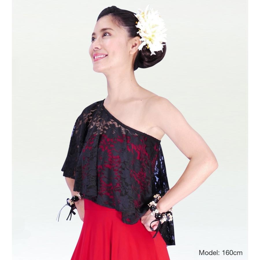 フラダンス レースケープ ブラック 2523bg |  | 01