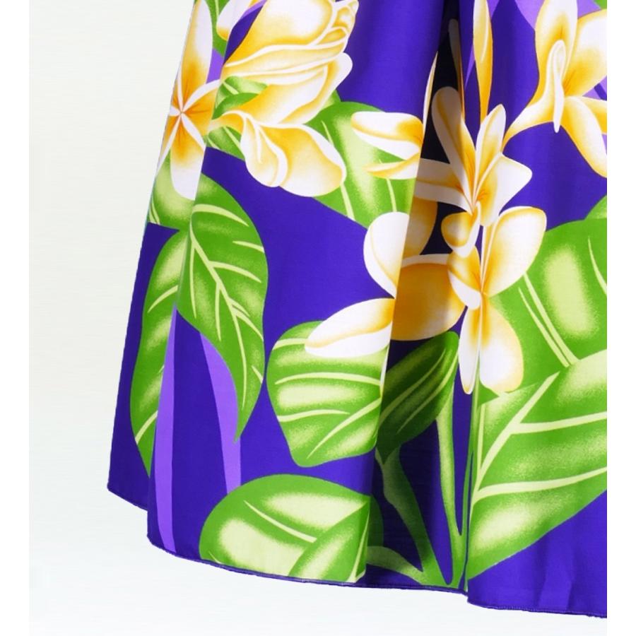 フラダンス ロングパウスカート シングル94cm丈 パープル 2548 |  | 03