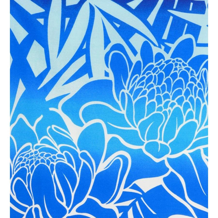 フラダンス パウスカート シングル73cm丈 バイカラー ブルー 2628 |  | 03