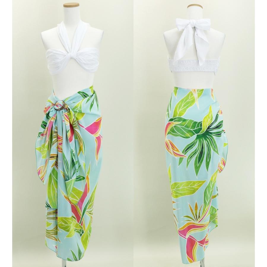 オリジナルプリントコシボ生地　パレオ　ライトブルー  J2671lbl |  | 04