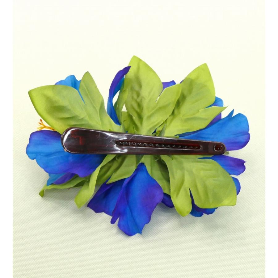 【特価】フラダンス ヘアクリップ ラージハイビスカス ブルー 2746bl |  | 02