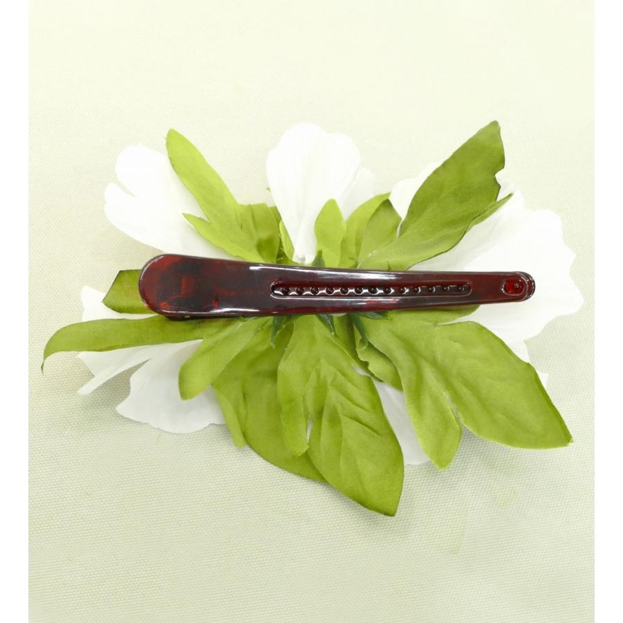 【特価】フラダンス ヘアクリップ ラージハイビスカス ホワイト 2746wh |  | 02