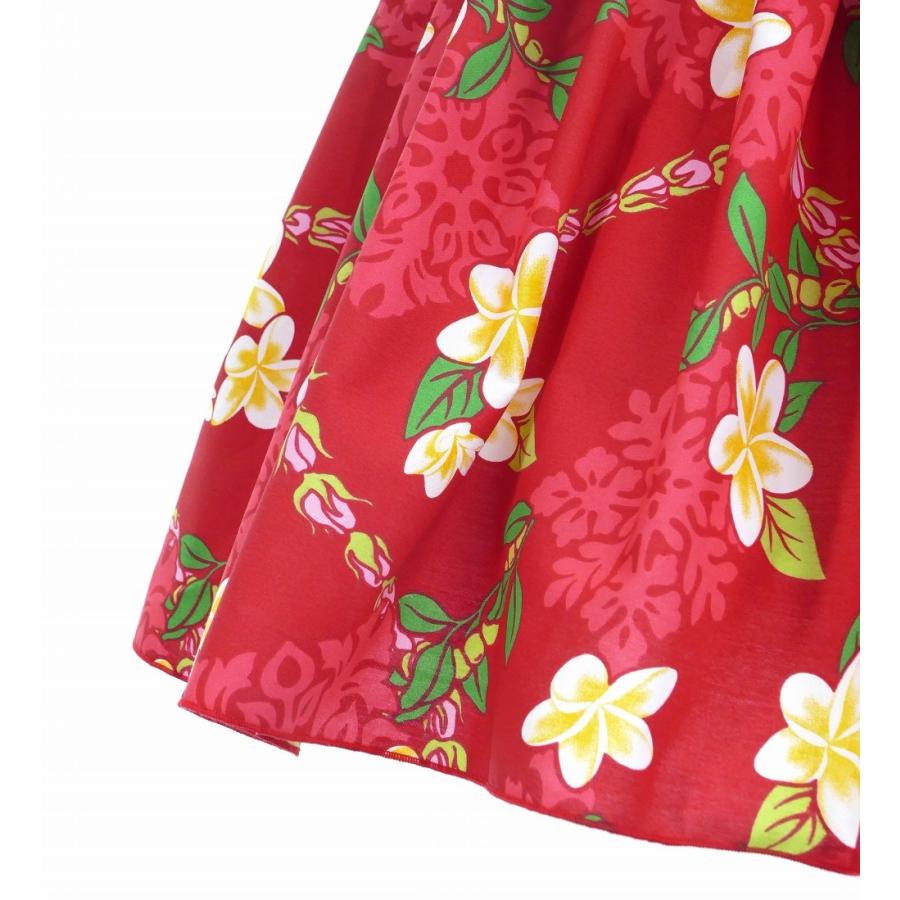 【特価】タヒチアン スカート 45cm丈 レッド 2835 |  | 02