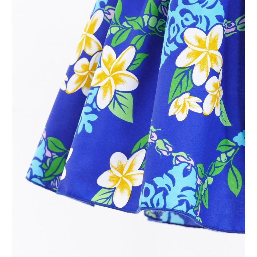 【特価】タヒチアン スカート 45cm丈 ブルー 2838 |  | 02