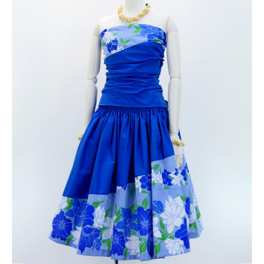 フラダンス パウスカート&ドレープトップ セット ブルー 2860bl |  | 01