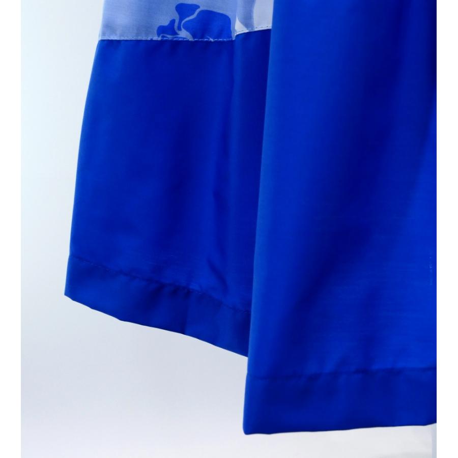 フラダンス 斜め切り替え スウィングパウスカート 73cm丈 ブルー 2861 |  | 04