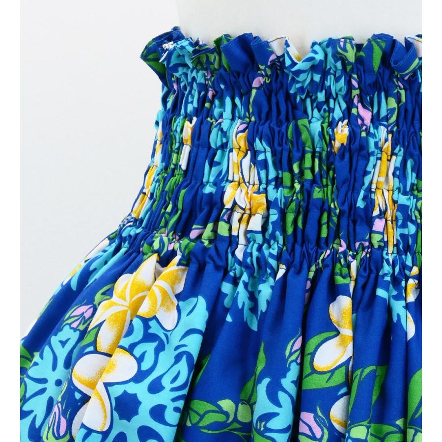 フラダンス パウスカート シングル78cm丈 ブルー 2892 |  | 02