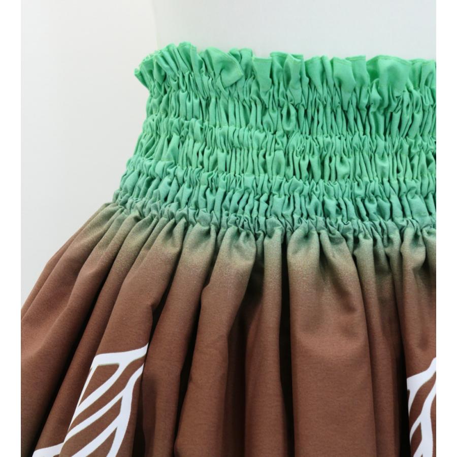 フラダンス パウスカート シングル73cm丈 ターコイズブルー×イエロー 2941 |  | 02