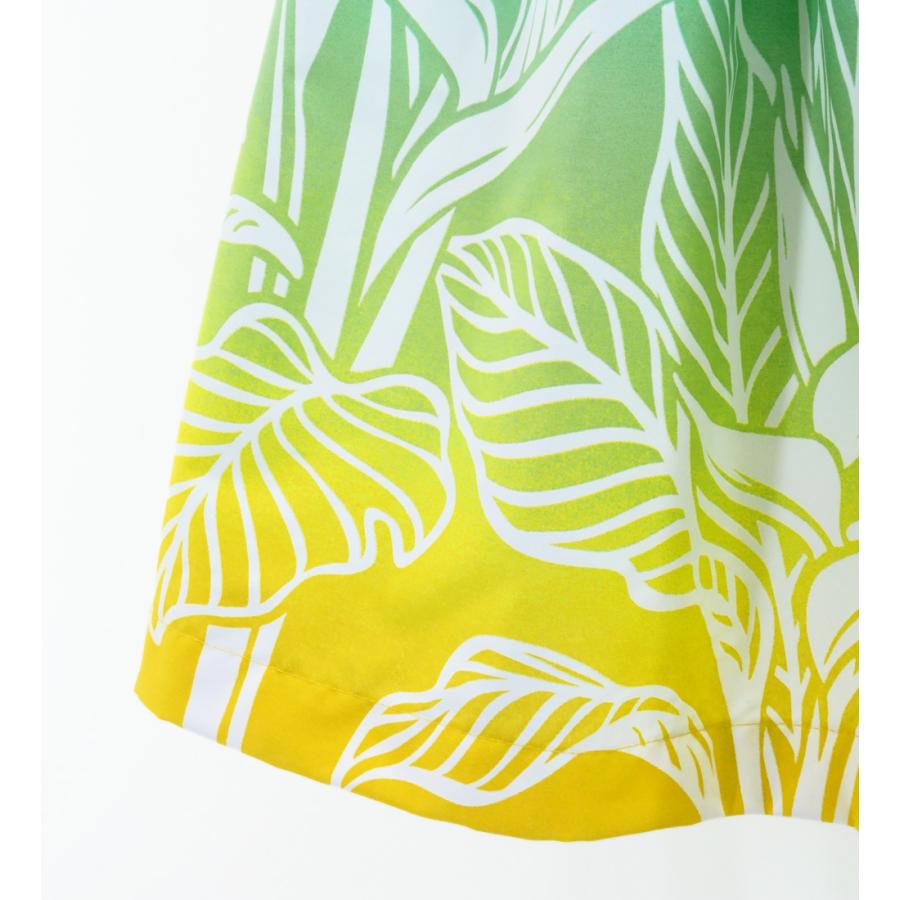 フラダンス パウスカート シングル73cm丈 ターコイズブルー×イエロー 2941 |  | 03