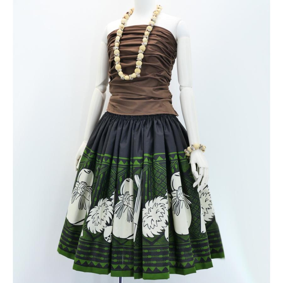 フラダンス パウスカート シングル73cm丈 ブラック 2943 |  | 01