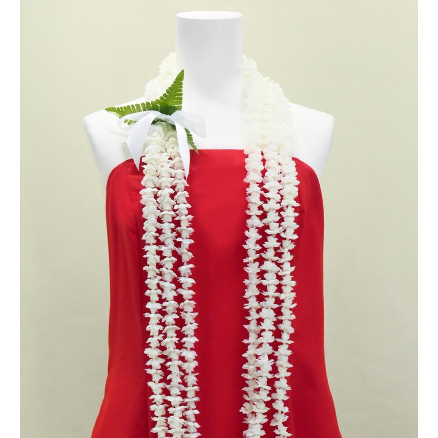 ハワイアンレイ ロングレイ ３連 ピカケ アイボリー 2951 | 