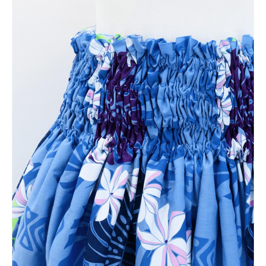 フラダンス パウスカート シングル73cm丈 ブルー 2953 |  | 02