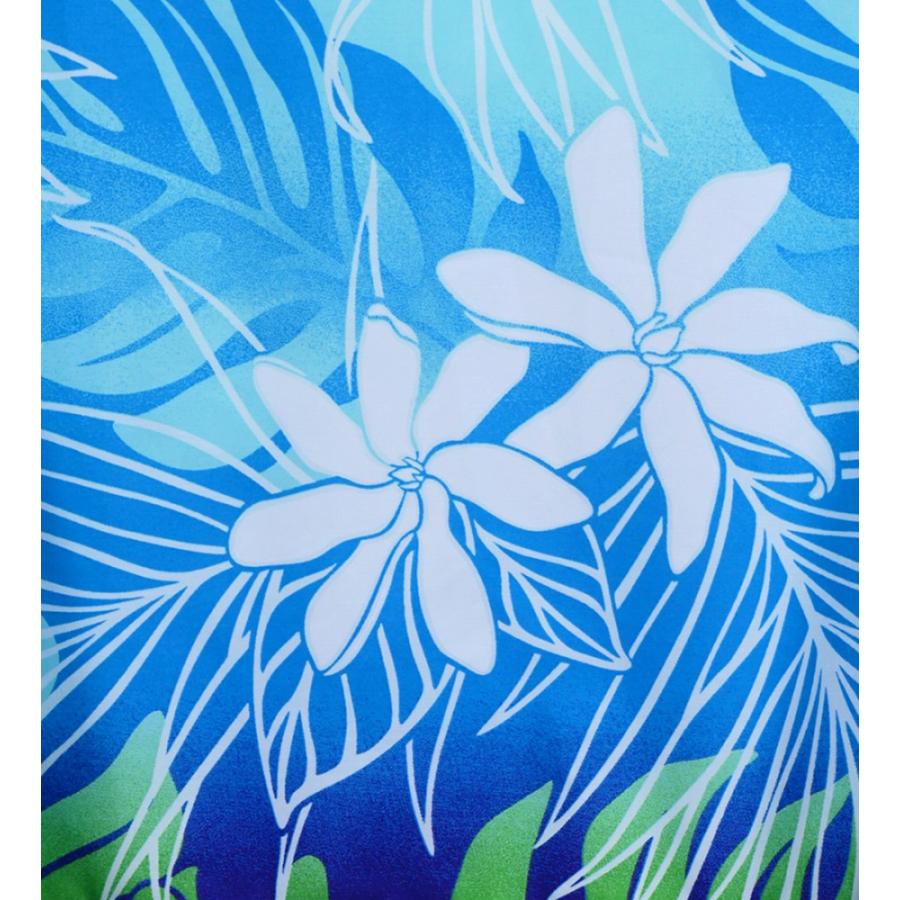 フラダンス パウスカート シングル73cm丈 ブルー×グリーン 2967 |  | 04