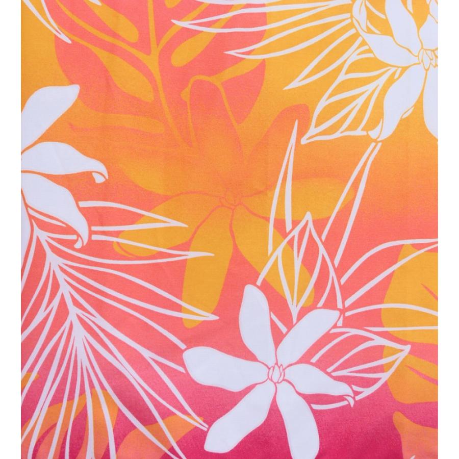 フラダンス パウスカート シングル78cm丈 オレンジ×ピンク 2970 |  | 04