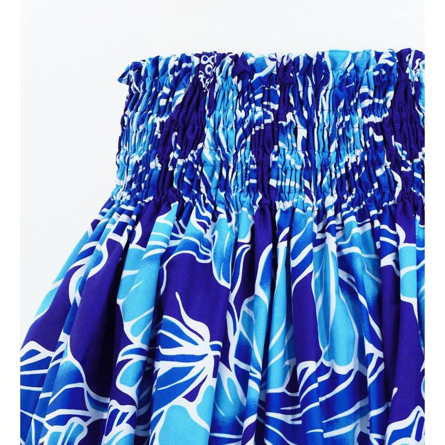 フラダンス パウスカート シングル73cm丈 ブルー 2975 |  | 02