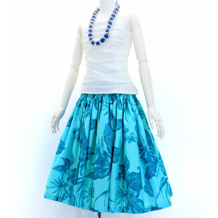 フラダンス パウスカート シングル73cm丈 ライトブルー 3065 |  | 01