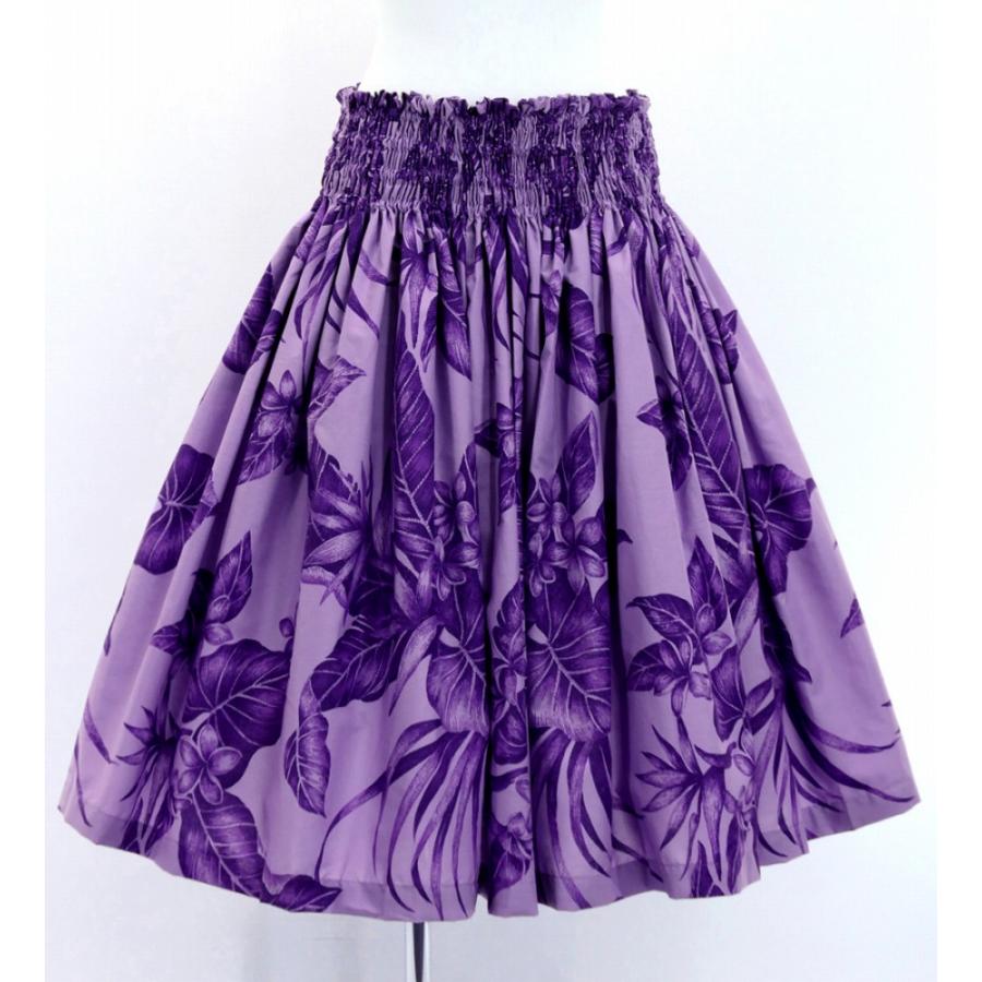 フラダンス パウスカート シングル73cm丈 パープル 3067 | 