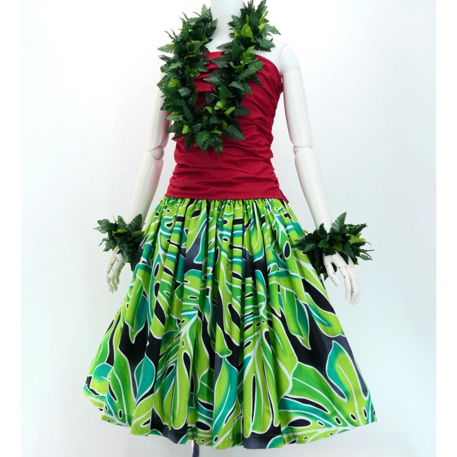 フラダンス パウスカート シングル73cm丈 ブラック 3103 |  | 01