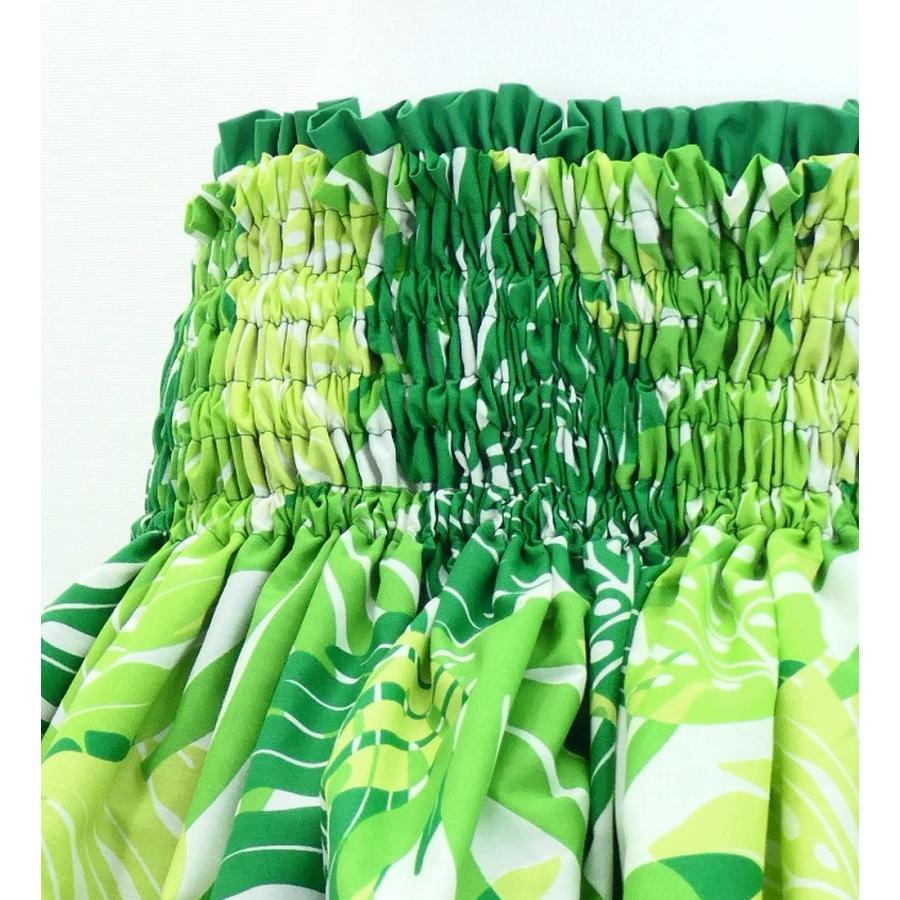 フラダンス 斜め3段フリルパウスカート 73cm丈 グリーン 3231 |  | 02