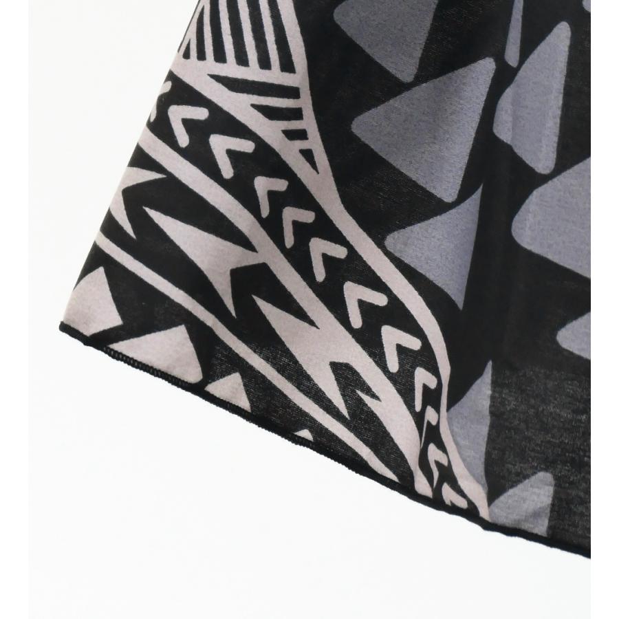 タヒチアン スカート 45cm丈 レッド×ブラック 3233 |  | 03