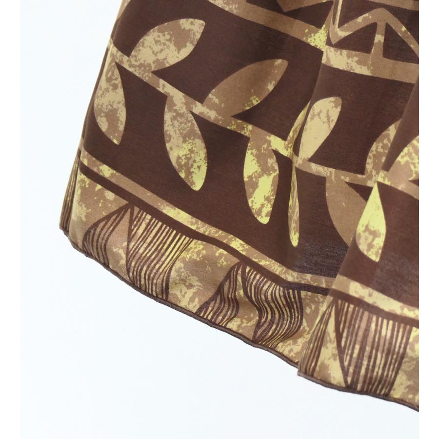 タヒチアン スカート 45cm丈 ブラウン 3234 |  | 03