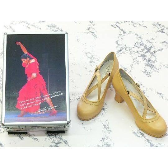 フラメンコシューズ オスーナベージュ36.5