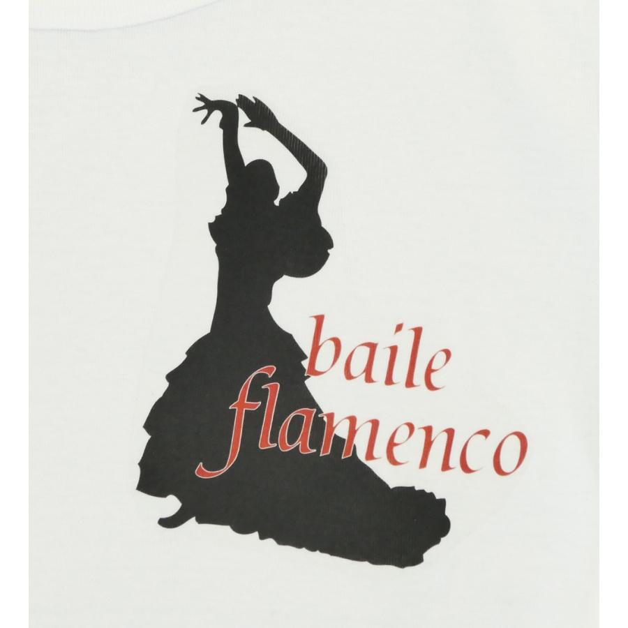 フラメンコ Tシャツ L バイレ ホワイト 487Lw |  | 04