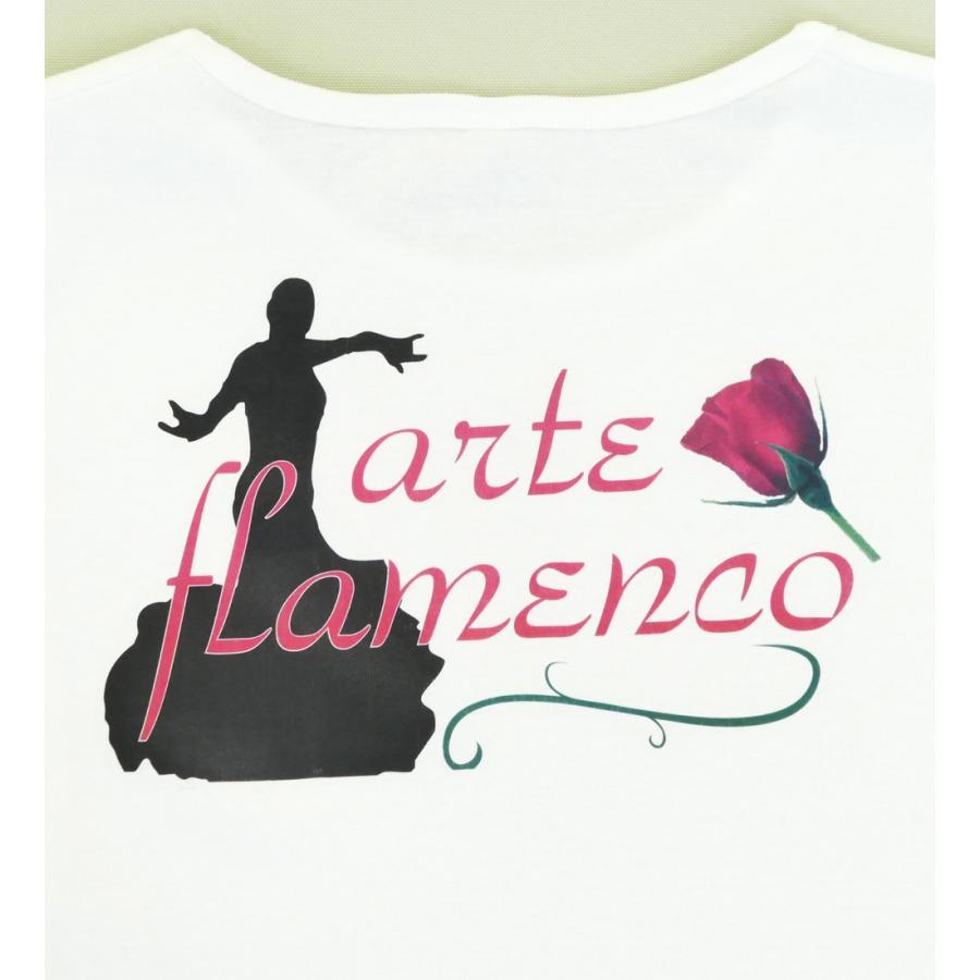フラメンコ Tシャツ L バイレバック ホワイト 488Lw |  | 06