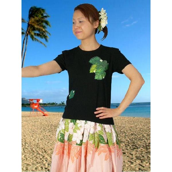 フラダンス Tシャツ Ｍ モンステラ ブラック 490mb |  | 02