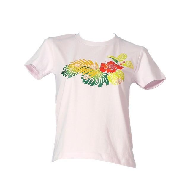 フラダンス Tシャツ [L] ハイビスカス ピンク 527lp |  | 03