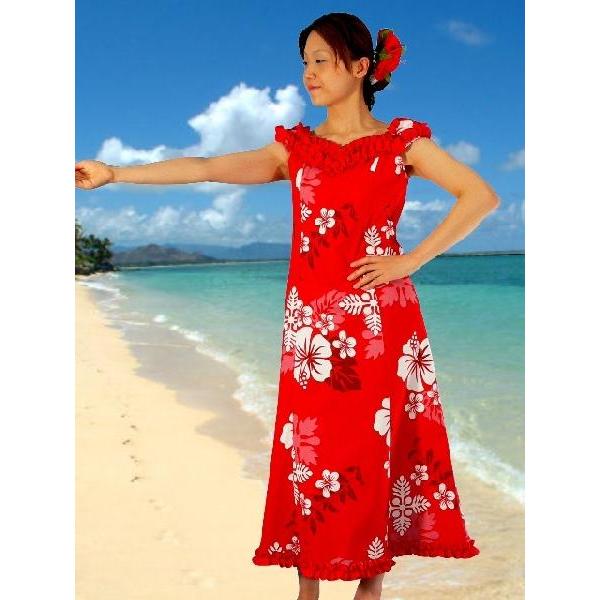 フラダンス ムームー プアラニ レッド LLLサイズ 659LLL |  | 01