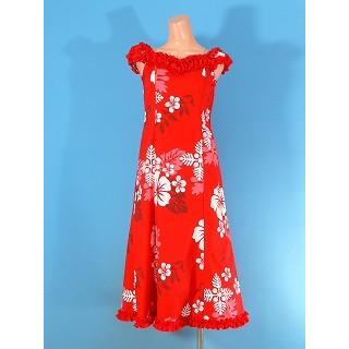 フラダンス ムームー プアラニ レッド LLLサイズ 659LLL |  | 03