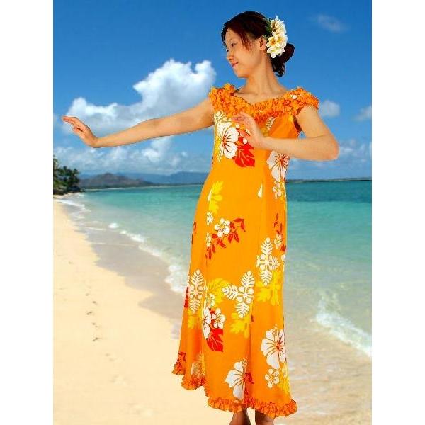 フラダンス ムームー プアラニ イエロー LLLサイズ 660LLL |  | 01