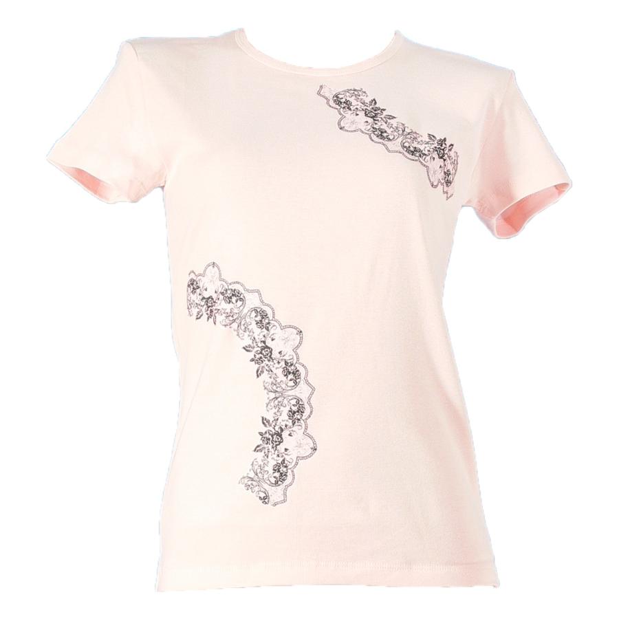 フラメンコ Tシャツ L ローズレース ピンク 726Lp |  | 01