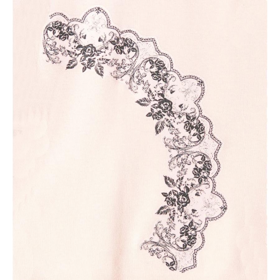 フラメンコ Tシャツ M ローズレース ピンク 726Mp |  | 03