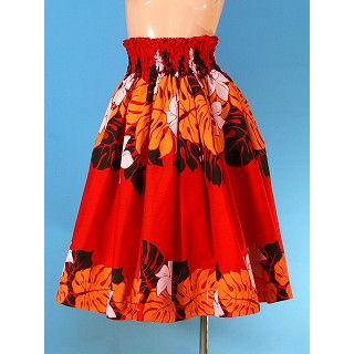 フラダンス パウスカート&チューブトップ セット レッド 780 |  | 04