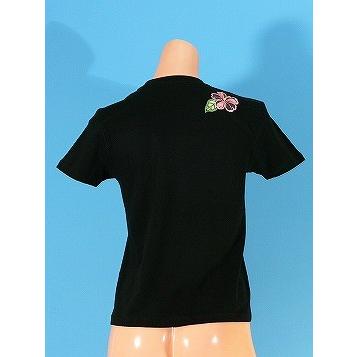 フラダンス Tシャツ L ハイビスカス&ティアレ ブラック 790lb |  | 04
