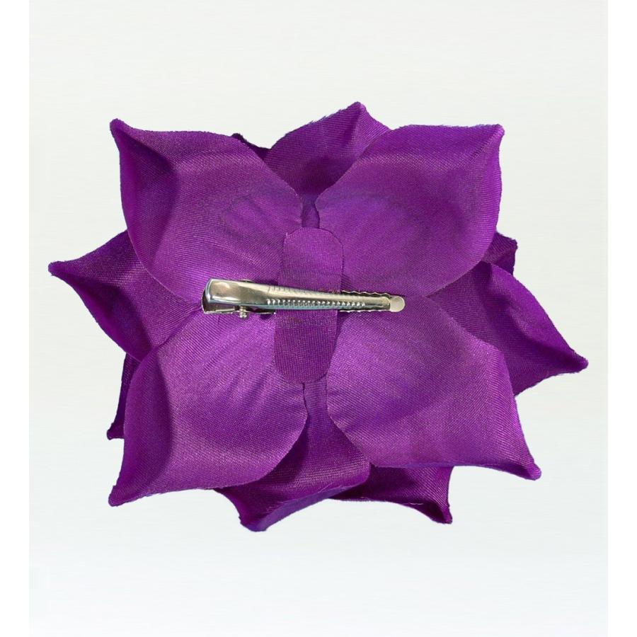 フラメンコ ローズ ヘアクリップ パープル  815p |  | 01