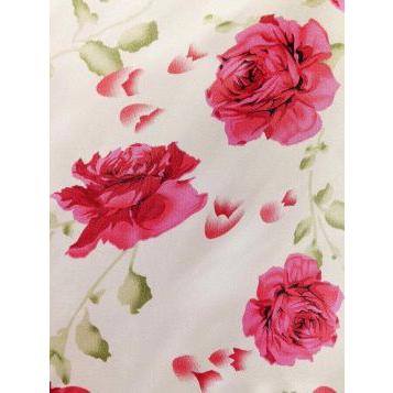 フラメンコ ローズ フリル ファルダ スカート ホワイト フリーサイズ 85cm丈 962 |  | 04