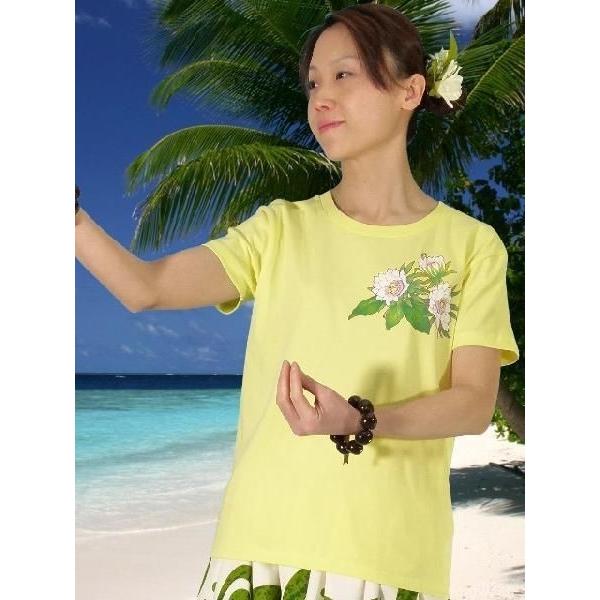 フラダンス Tシャツ [L]  リリコイ イエロー 974ly |  | 01