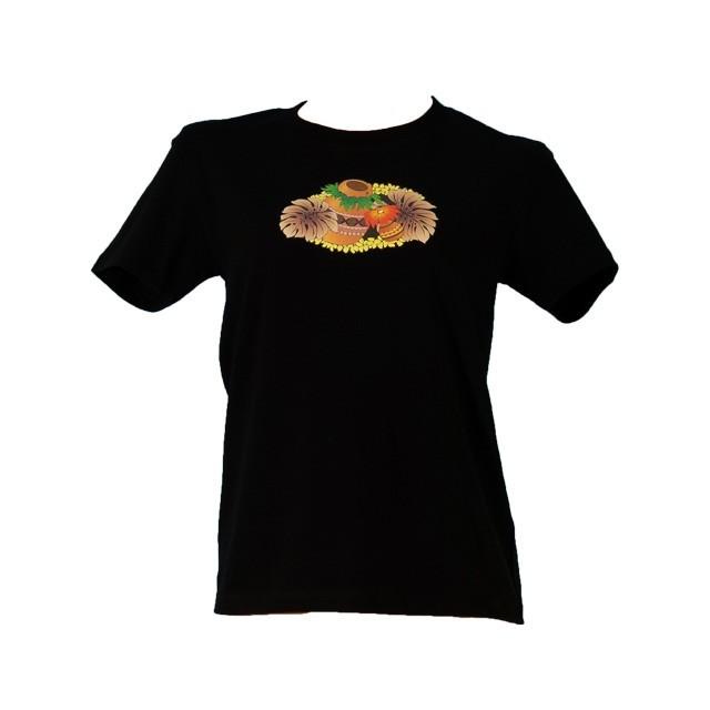 フラダンス Tシャツ [5L] イプ・ウリウリ ブラック 983-5lb :983-5lb:emika - 通販 - Yahoo!ショッピング